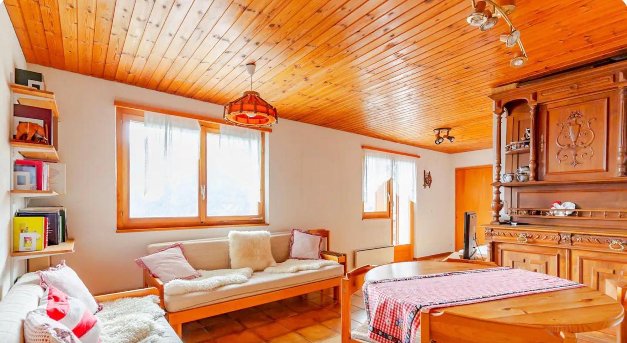 Gemuetliche Wohnung Mit Traumaussicht! Albinen Εξωτερικό φωτογραφία