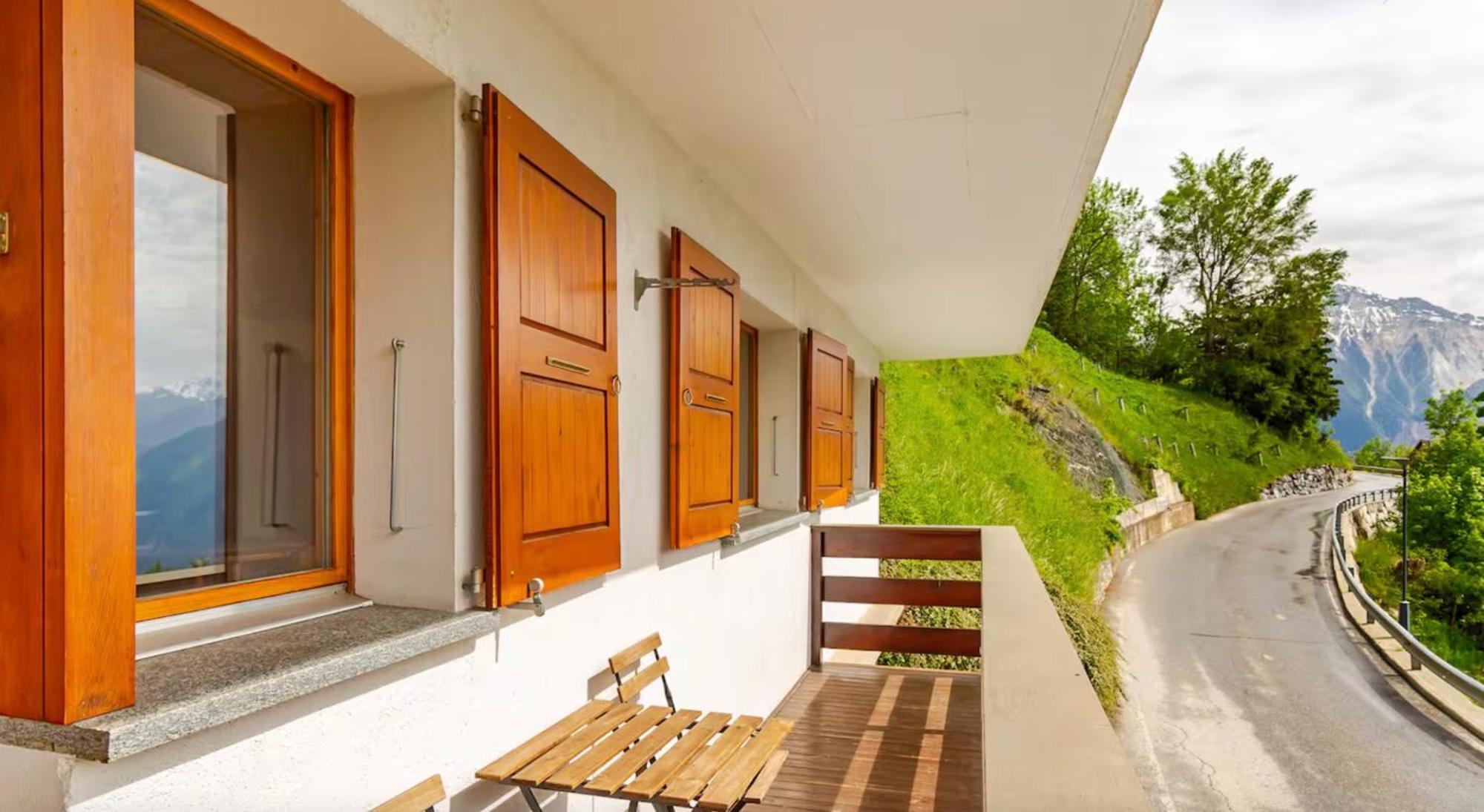 Gemuetliche Wohnung Mit Traumaussicht! Albinen Εξωτερικό φωτογραφία
